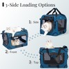 PetMasion Extra Large Cat Carrier for 2 Cats, Collapsible Soft