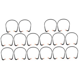 FRCOLOR 16 Stk Ohrstöpsel Arbeitsohrhörer Gehörschutz Für Die Arbeit Ohrhörer Mit Geräuschunterdrückung Wiederverwendbare Gehörschutzstöpsel Gehörschutz-ohrhörer Kieselgel Black