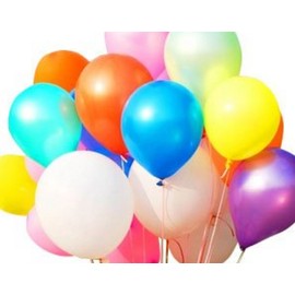 D-drempating Assorted Colors Balloons 100 Pack
