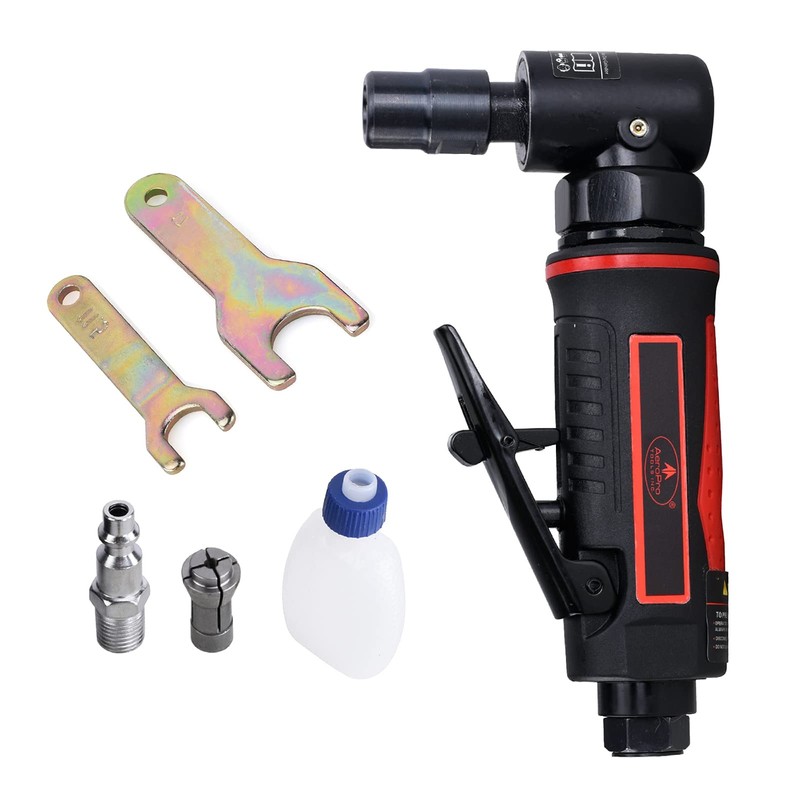 AEROPRO TOOLS 1/4-Inch Angle Pistol Grip Air Angle Die Grinder