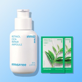 innisfree 화제의 입소문템! 레티놀+시카 앰플로 깐달걀 피부결 완성!