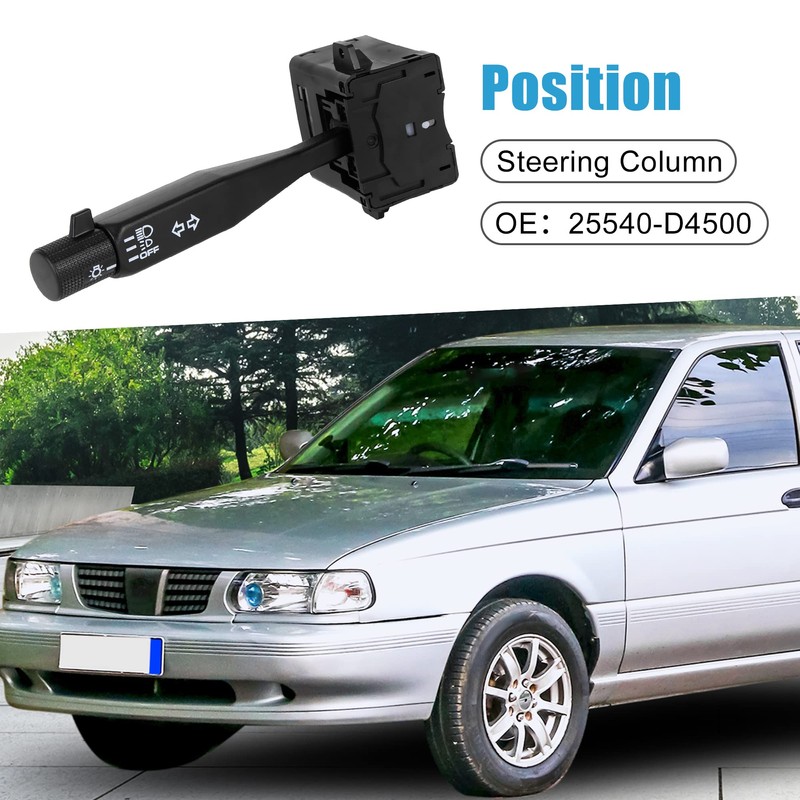 A ABSOPRO Turn Signal Switch 25540-D4500 Headlamp Dimmer Multifunction Combination