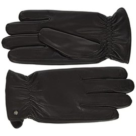 Roeckl Men's Detroit Leather Gloves, coffee