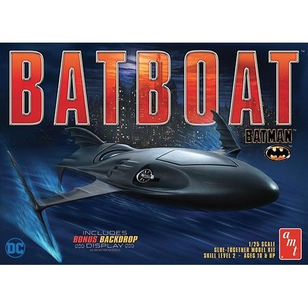 Batman Returns AMT Batboat Model Kit