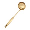 Cuchara de cucharón de acero inoxidable, cuchara de cocina, cucharón