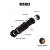 ZYUNMALL Red Light Flashlight, Single Mode Mini LED Flashlight for