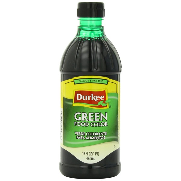 Durkee Green Food Color, 16-Ounce Containers (Pack of 3)