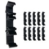10pcs DIN Rail Mounts for Wago 221 Connectors 3D Printed