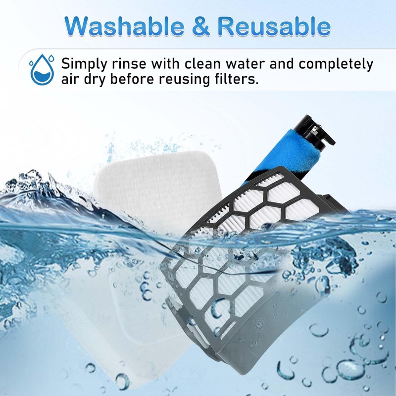 LA502 LA500 Brush Roller Filter Replacement for Shark Lift-Away ADV