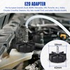 MR CARTOOL Automotive Brake Bleeder Kit 12PCS Master Cylinder Adapters