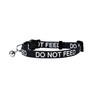 LARRYROO Cat Collar With DO NOT FEED Print - Soft
