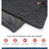 Waterproof Dog Blankets for Large Dogs Washable - Sherpa Dog