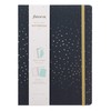 Confetti A5 Refillable Notebook in Charcoal, 115117
