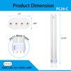 Ignixlite 24W PL24-C Fluorescent Light Bulb Replacement for OttLite B24553