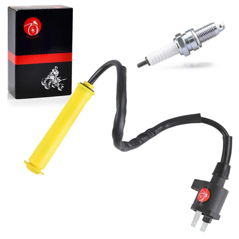 Ignition Coil & Spark Plug w/Cap For Honda XR250R 1996-2004