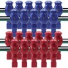 Billiard Evolution 22 Red and Blue Robotic Foosball Men