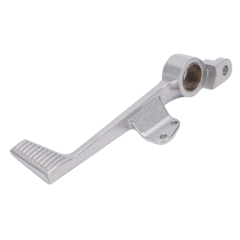 Motorcycle Rear Brake Lever Foot Pedal Silver CNC Aluminium Replacement