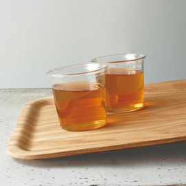 Kinto Nonslip Rectangular Tray, 320 mm, Teak