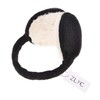 ZLYC Women's Winter Adjustable Earmuffs Ear Warmers Outdoor Earmuffs, black