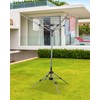 STORAGE MANIAC Outdoor Umbrella Drying Rack, 8 Lines with 82