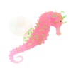 Pxiryanlow Red Aquarium Decor Luminous Artificial Soft Seahorse Hippocampus Fish