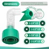 Lyserin AC Drain Line Cleaner Tool – Wet Vac Attachment