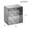 mDesign Plastic Tea Bag Caddy Box Storage Container Organizer Holder