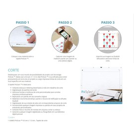 Silhouette America CUT-MAT-PIX12-3T SIL PixScan Schneidematte für SILHOUETTE CAMEO 21,6 cm x 29,2 cm, Kunststoff