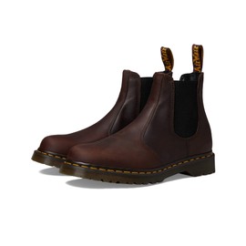 Dr. Martens, Men's 2976 Waxed Full Grain Leather Chelsea Boot, Chestnut Brown, 9