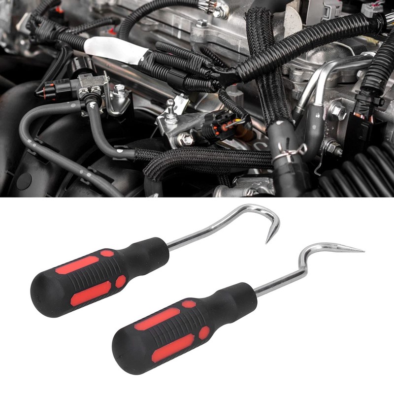 2PCS Car Hose Removal Hook Hose Puller Repair Tool for