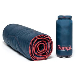Rampur NANOLOFT PUFFY DEEPWATER Blanket, Flat Surface: 38.2 x 52.0 inches (97 x 132 cm), Pack: 3.5 x 11.0 inches (9 x 28 cm), DEEPWATER