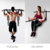 OneTwoFit Multifunctional Wall Mounted Pull Up Bar Chin Up bar