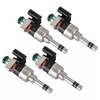 PENXD 55577403 4pcs Stainless Steel Fuel Injector, Compatible with Chevy