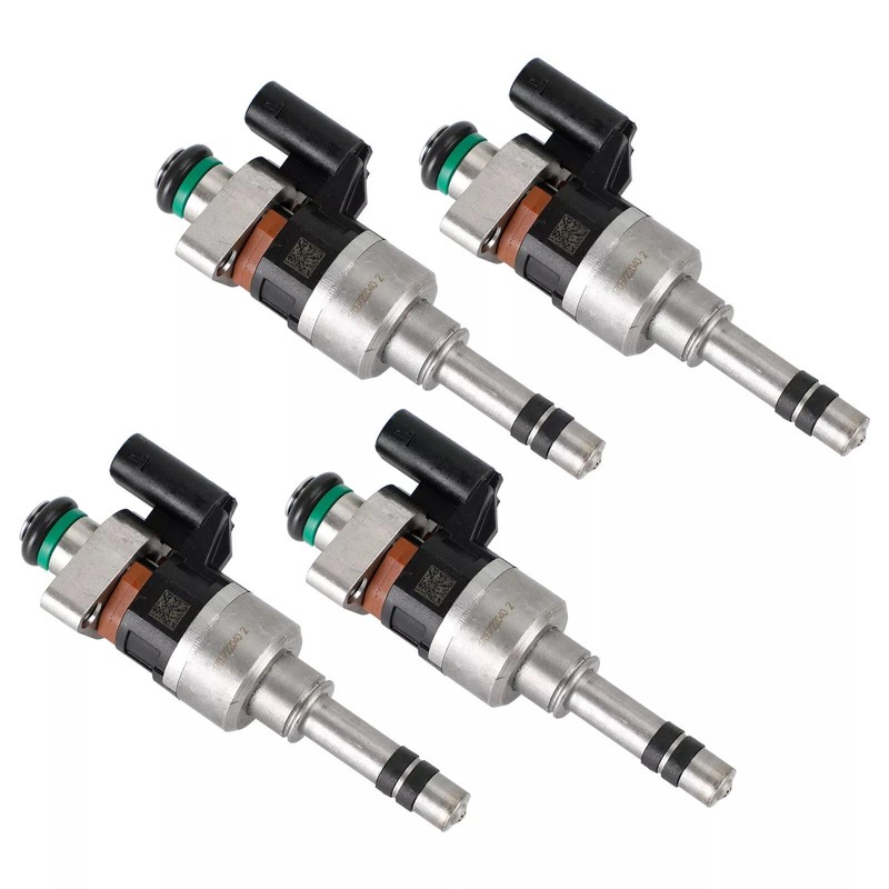 PENXD 55577403 4pcs Stainless Steel Fuel Injector, Compatible with Chevy