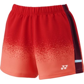 Yonex Women's Knit Tennis Shorts, orange, (coral)