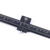 Drilling Position Ruler Woodworking,Inches and Centimeters,Adjustable Jig Position Tool,Drilling Alignment
