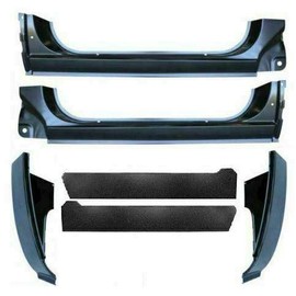 Inner & Factory Style Rocker Panels & Cab Corners Kit compatible with 1973-1987 GMC C/K Pickup 2 Door Standard Cab