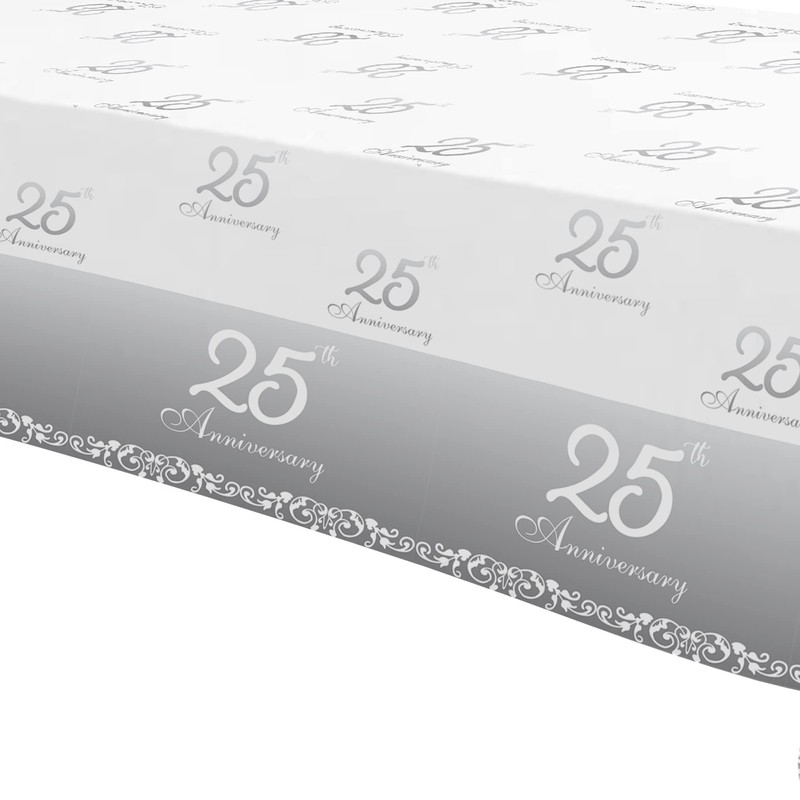 APOWBLS 25th Anniversary Wedding Party Tablecloth (2)