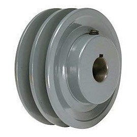 2AK30X1-1/8 Pulley | 3.05" X 1-1/8" Double Groove AK Fixed Bore Pulley