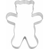 Birkmann 1010702110 Teddy Bear Cookie Cutter 6.5 cm – Grey
