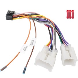 Zenoruslky 16Pin Radio Wiring Harness Compatible with Toyota Camry Corolla Highlander Matrix Prius RAV4 Yaris, 10/6Pin Car Stereo Wire Adapter Connector for Subaru Forester Impreza Legacy WRX