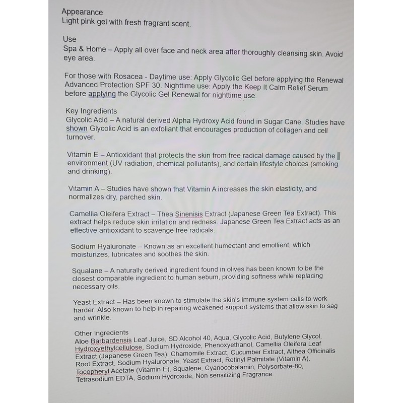 KarmaCeuticles Glycolic Renewal Gel, 1.7 oz. (50mL)