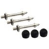 Set of 3 10mm Thread 91mm Stiletto Spike Feet Rustproof