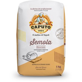 Caputo Antimo Di Grano Duro Rimacinata Semolina Flour - All Natural Dough for Fresh Pasta, 2.2 lb