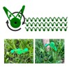 Fokroin Pack of 30 Plant Benders, 360° Adjustable Plant Benders,