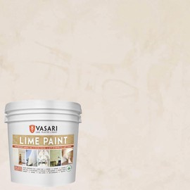 VASARI Lime Plaster & Paint | LIME PAINT | Made from Natural Lime and Powdered Marble | color: Fossil #15 | size: 1 Gallon