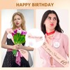 Sweet 16 Sash for Girls Happy 16th Birthday Badge 16