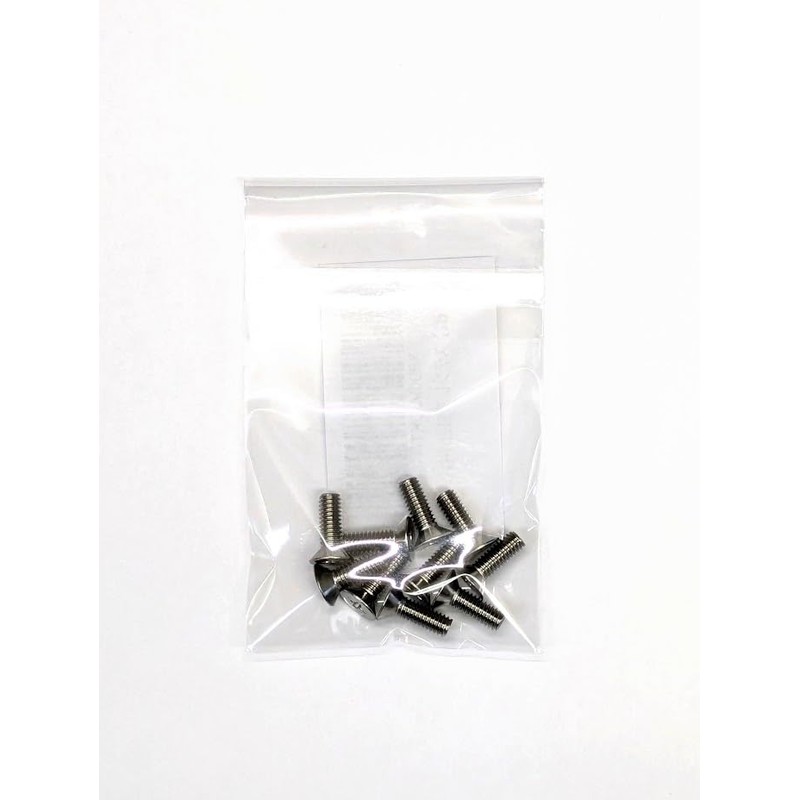 [M4x12] Stainless Steel Countersunk Head Machine Screws (10 pcs)