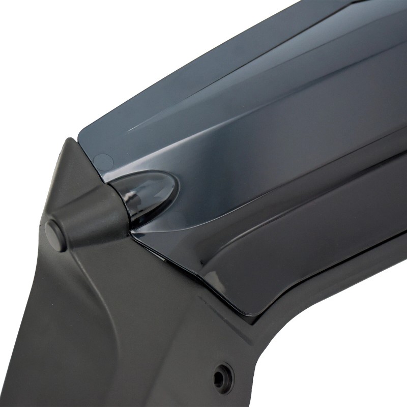 YHMTIVTU Adjustable Dark Smoke Air Deflectors Fits For Honda Gold