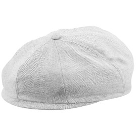 A&J DESIGN Toddler Newsboy Caps for Boys Light Gray 2-3T Kids Fedora Paperboy Hats